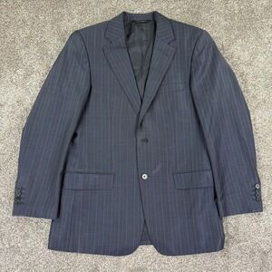 Sarar Premium Ermenegildo Zegna Trofeo Wool Pinstripe Blazer Men 40R Richard 100
